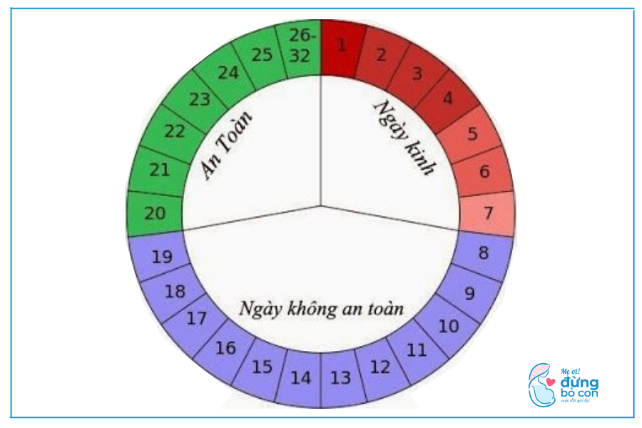 Cách Tính Chu Kỳ An Toàn Tránh Thai Hiệu Quả